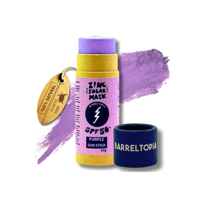 Barreltopia Protetor Solar Stick SPF50+ Morado