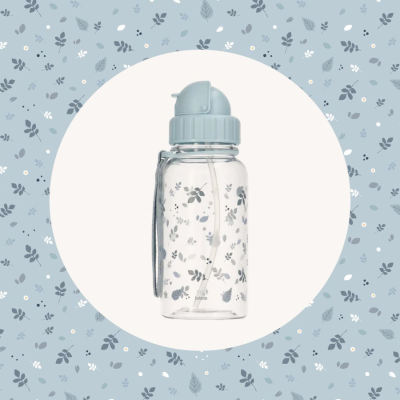 Tutete Garrafa Plástico Leaves Blue 500ml | Farmácia d'Arrábida