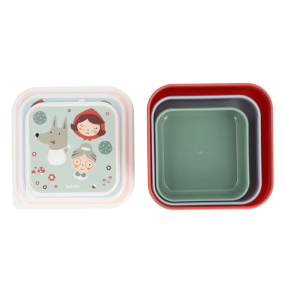 Tutete 3 Lancheiras Capuchinho Vermelho | Farmácia d'Arrábida