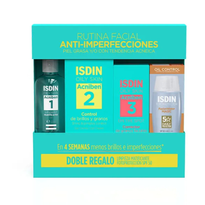 7546945 Isdin Acniben Kit Rotina Facial Completa