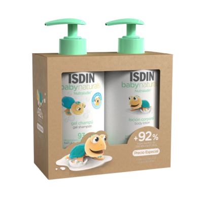 7546929 ISDIN Babynaturals Gel-Shampoo + Loção Hidratante