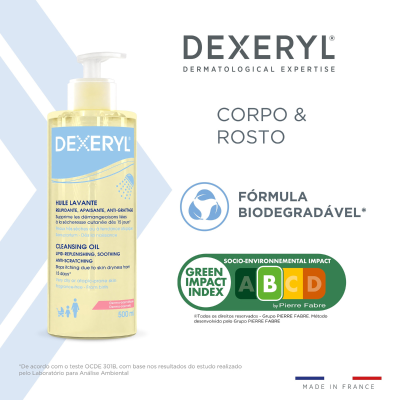 Dexeryl Óleo de Duche 500ml Desconto 25%  | Farmácia d'Arrábida