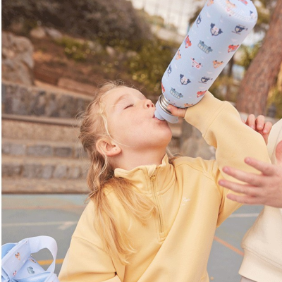 Tutete Garrafa Aço com Forro Três Porquinhos 500ml | Farmácia d'Arrábida