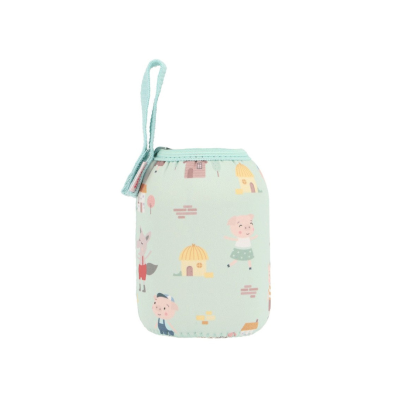 Tutete Garrafa Aço com Forro Três Porquinhos 350ml | Farmácia d'Arrábida