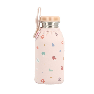 Tutete Garrafa Aço com Forro Nature 500ml