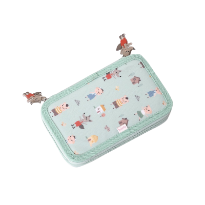 Tutete Estojo Plumier Duplo Três Porquinhos | Farmácia d'Arrábida