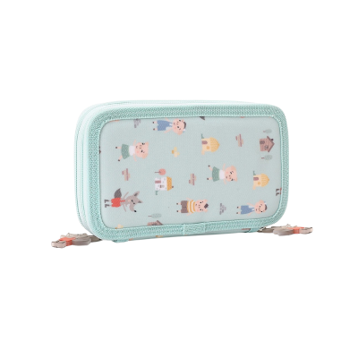 Tutete Estojo Plumier Duplo Três Porquinhos