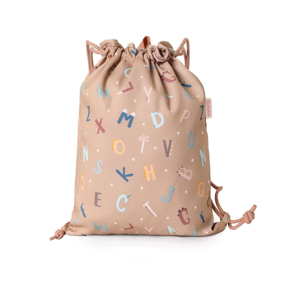 8434149586972 Tutete Mochila Saco Tecido Letras