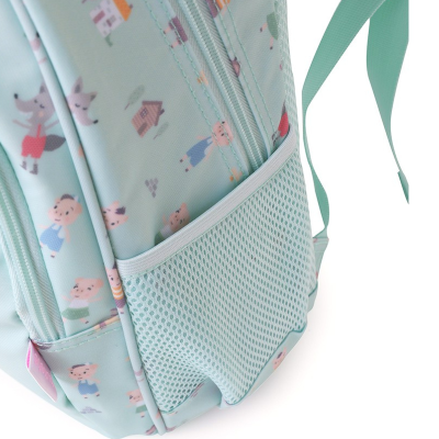 Tutete Mochila Média + Porta-chaves Três Porquinhos | Farmácia d'Arrábida