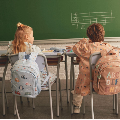 Tutete Mochila Média + Porta-chaves Carros | Farmácia d'Arrábida