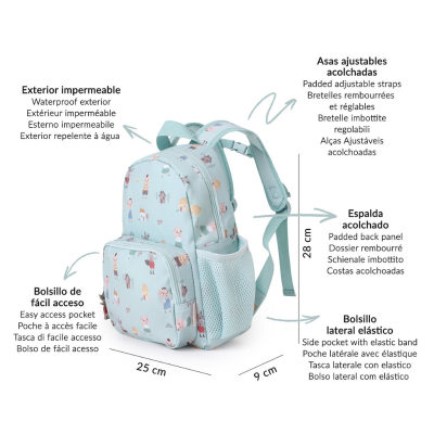 Tutete Mochila Infantil Três Porquinhos | Farmácia d'Arrábida