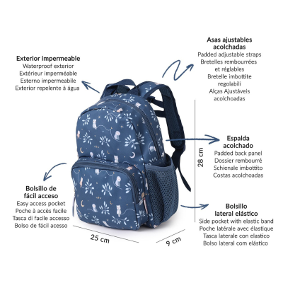 Tutete Mochila Infantil Floresta Mágica | Farmácia d'Arrábida