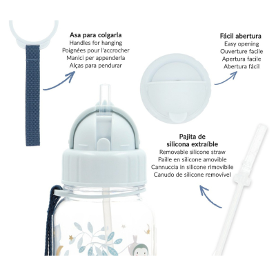Tutete Garrafa Plástico Floresta Mágica 500ml | Farmácia d'Arrábida