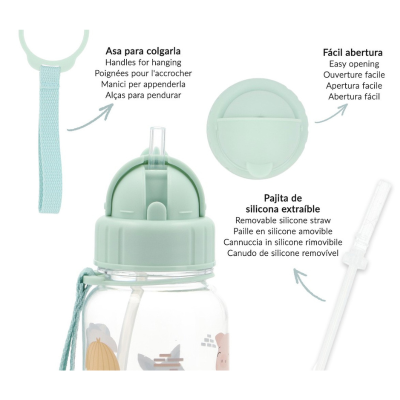 Tutete Garrafa Plástico Três Porquinhos 500ml | Farmácia d'Arrábida