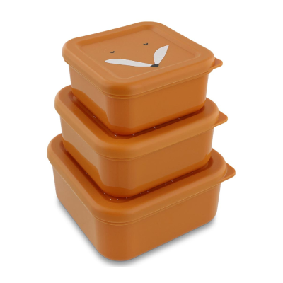 TRIXIE 3 Lancheiras com Clip Mr. Fox