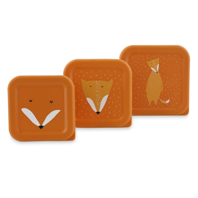 TRIXIE 3 Lancheiras com Clip Mr. Fox | Farmácia d'Arrábida