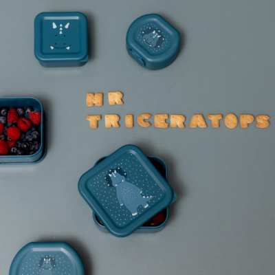 TRIXIE 2 Lancheiras com Clip Mr. Triceratops | Farmácia d'Arrábida
