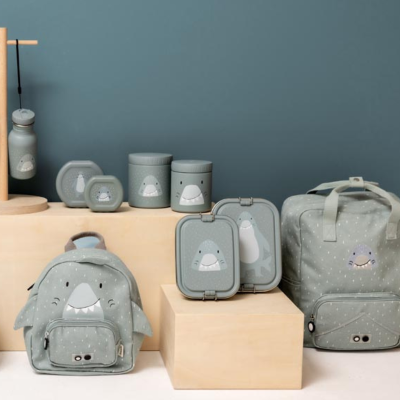 TRIXIE 2 Lancheiras com Clip Mr. Shark | Farmácia d'Arrábida