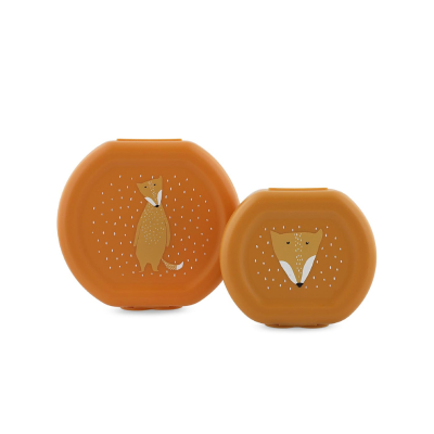 TRIXIE 2 Lancheiras com Clip Mr. Fox | Farmácia d'Arrábida