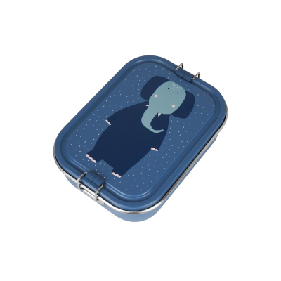 5400858602145 TRIXIE Lancheira Metálica Pequena Mrs. Elephant Resistente e Segura