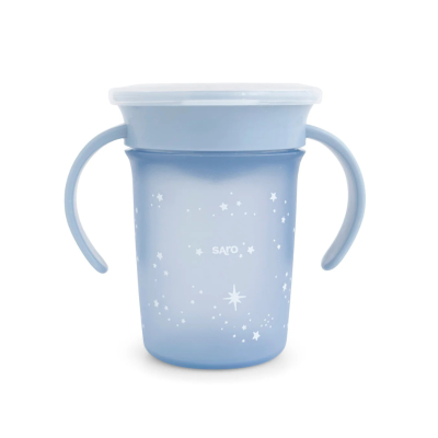 0088161021317 Saro Copo Anti-Gotas Azul Estrelas 225ml