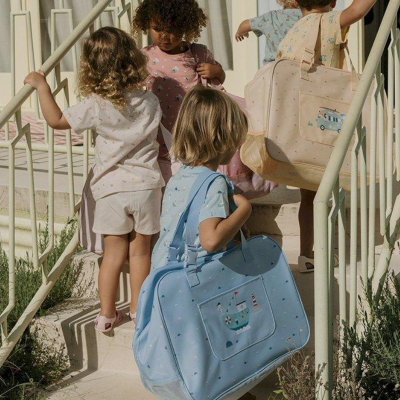 Monnëka Bolsa de Praia com Malha anti-areia Fishing Boat | Farmácia d'Arrábida