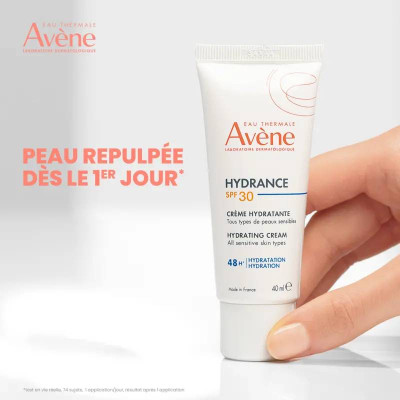 Avène Hydrance Creme Hidratante SPF30 40ml | Farmácia d'Arrábida
