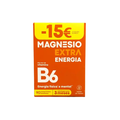 7551747 Magnésio Extra Energia Compridos x90 -15€