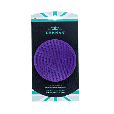 Denman D6 Palm Styler Escova Cabelo Molhado Rosa