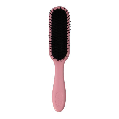 5012945109545 Denman D90 Tangle Tamer Ultra Mini Escova Cabelo Rosa