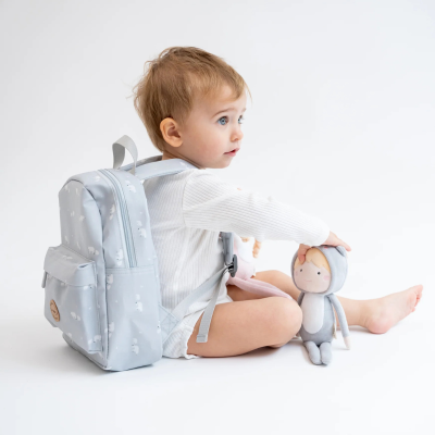 Saro Mochila Cinza Polar  | Farmácia d'Arrábida