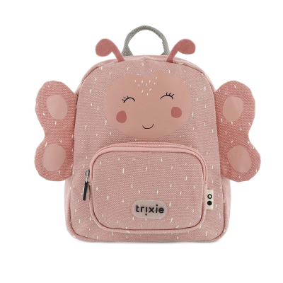 5420047902290 TRIXIE Mochila Média Mrs. Butterfly 31cm | Ideal para creche ou passeios