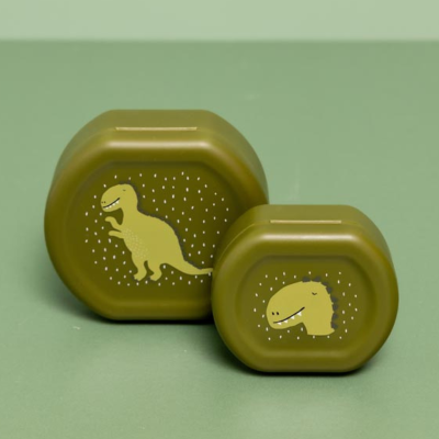 TRIXIE 2 Lancheiras com Clip Mr. Dino | Farmácia d'Arrábida