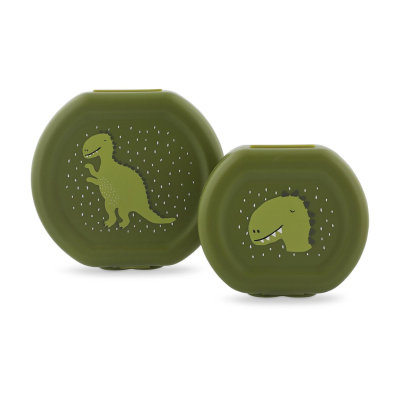 TRIXIE 2 Lancheiras com Clip Mr. Dino