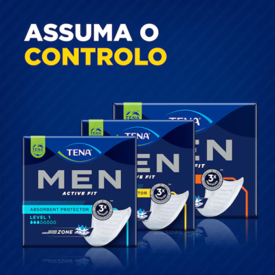TENA Men Nível 3 Penso Masculino Alta Absorção 16 | Farmácia d'Arrábida