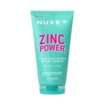 7580001 Nuxe Zinc Power Gel Limpeza 150ml