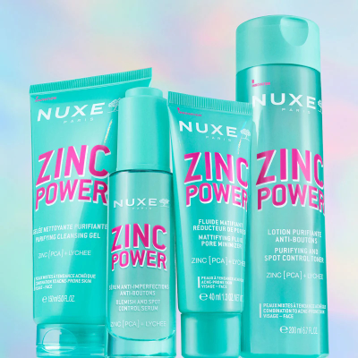 Nuxe Zinc Power Fluido Matificante 40ml | Farmácia d'Arrábida