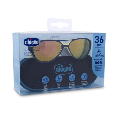 Chicco Óculos de Sol Leves Criança Azul 36 Meses | Farmácia d'Arrábida