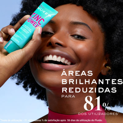 Nuxe Zinc Power Fluido Matificante 40ml | Farmácia d'Arrábida