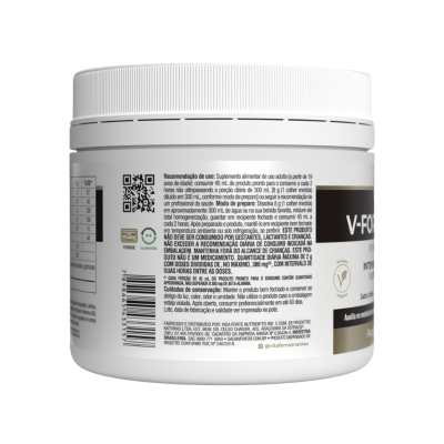 Vitafor V-Fort Pré-treino Ultra Beta Alanina Limão 240g| Farmácia d'Arrábida