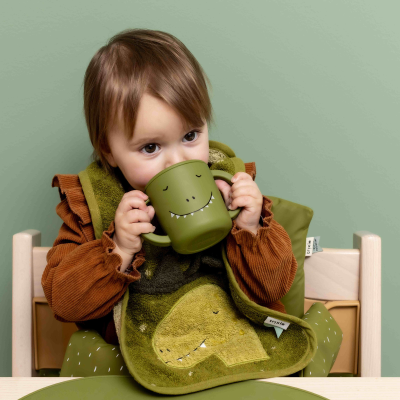 TRIXIE Copo Aprendizagem 4 Meses Silicone Mr. Dino| Farmácia d'Arrábida