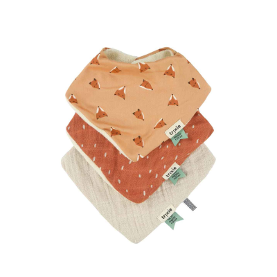 TRIXIE Babete Bandana Pack 3 Fierce Fox