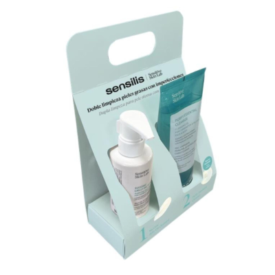 7563833 Sensilis Purify Essential Pack Dupla Limpeza Pele Mista Oleosa