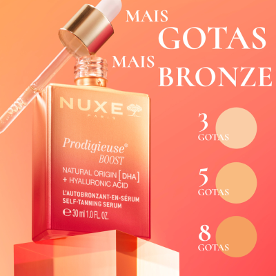 Nuxe Prodigieuse Boost Sérum Auto-Bronzeador 30ml | Farmácia d'Arrábida