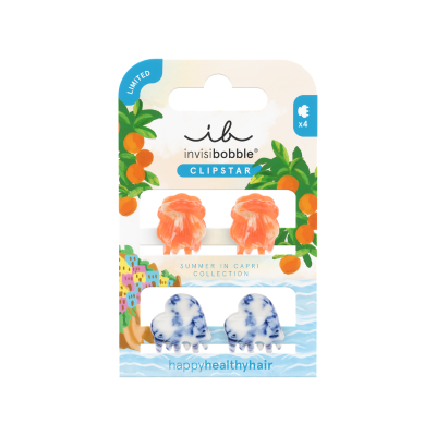 7577924 Invisibobble Set Capri Mediterranean Mini 4 Molas para Cabelo
