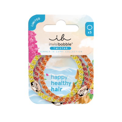 7577890 Invisibobble Twistar Capri Tuscani 3 Elásticos Cabelo