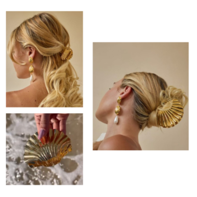 Invisibobble Clipstar Capri Riviera Glam Mola Concha | Farmácia d'Arrábida
