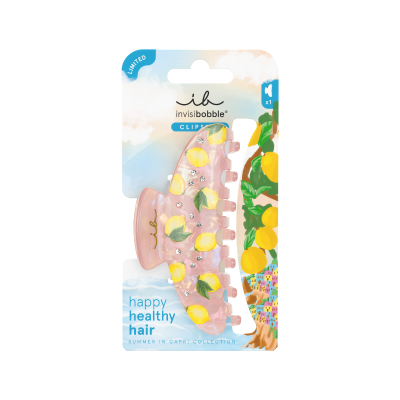 Invisibobble Clipstar Mola Capri Charme Mola Cabelo Limões