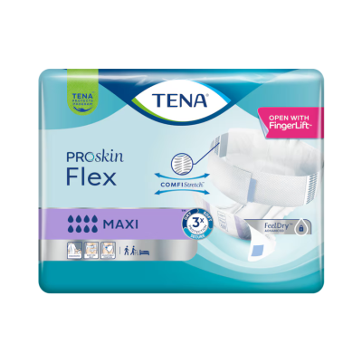 6109504 TENA ProSkin Flex Maxi S Cueca com Cinto Incontinência Grave 22 Uni.