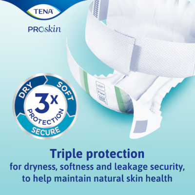 TENA ProSkin Flex Super M Fralda Cinto Incontinência Forte 30 Unid. | Farmácia d'Arrábida